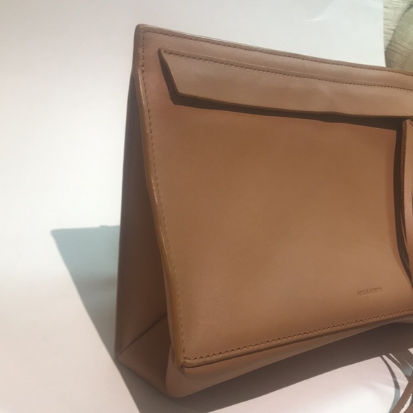 All Saints leather crossbody/ clutch bag - Picture 3 of 6